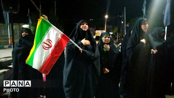اجتماعات شبانه در حسینیه شهدای شهر بار نیشابور  