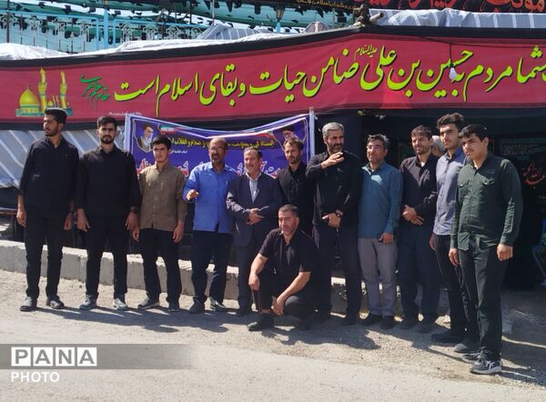 از مدرسه تا کربلا؛ آغاز به کار موکب دانش‌آموزی در بناب