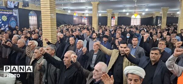 خروش مردم مومن و انقلابی شهرستان پلدختر در راهپیمایی روز جهانی قدس