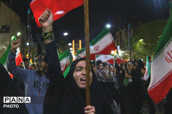 کاروان ترامپ سوزی در یزد