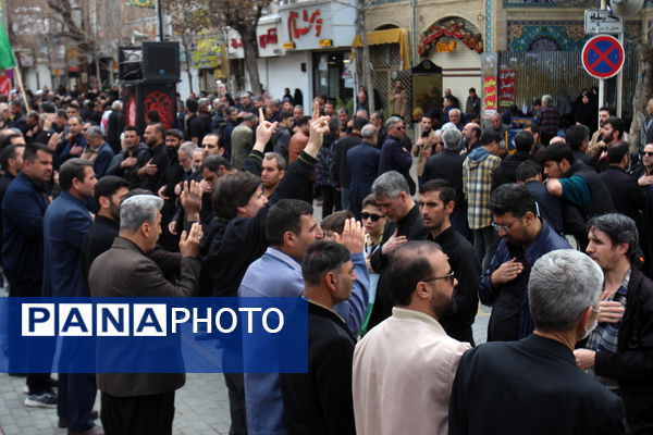 حرکت دسته عزاداری شهادت حضرت امیرالمومنین