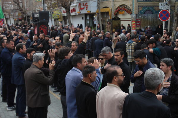 حرکت دسته عزاداری شهادت حضرت امیرالمومنین