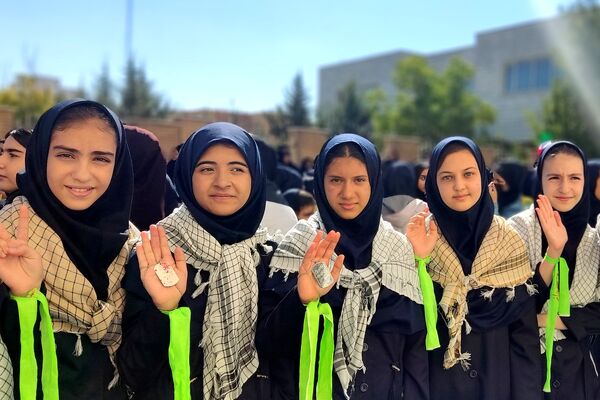 خروش «دختران نصرالله» در محکومیت رژیم صهیونیستی