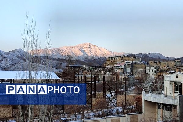 جلوه زمستانی طبیعت شهر بار نیشابور 