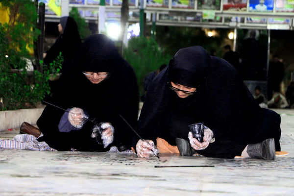 شاداب‌سازی مدارس قم با حضور بانوان جهادی