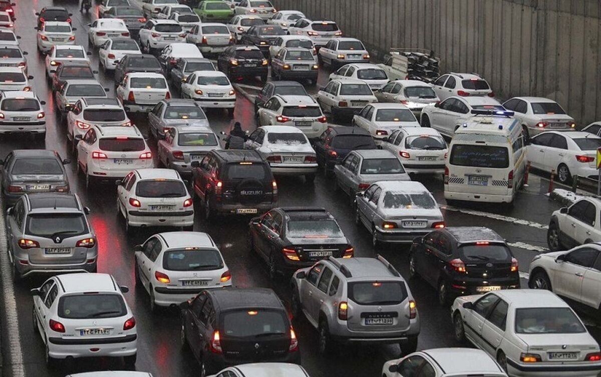 ترافیک سنگین در برخی ورودی‌های پایتخت