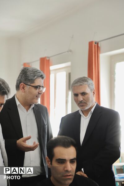 ارزیابی مرحله کشوری مسابقات فرهنگی هنری «فردا» در دبیرستان مطهری تهران