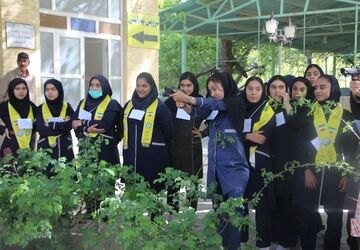 دوره جدید اردوی تمشک برای دانش آموزان استان یزد
