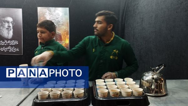 برپایی موکب شهدای مقاومت در شهرستان خلیل‌آباد 