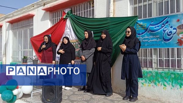 نوگلان کلاس اولی روستای فدافن ، اولین روز مدرسه را جشن گرفتند
