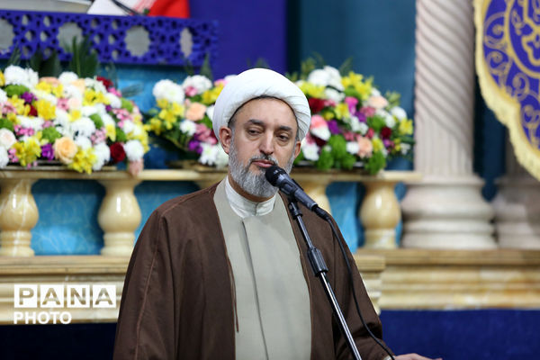 آیین ترتیل خوانی قرآن کریم در حرم حضرت معصومه(س)