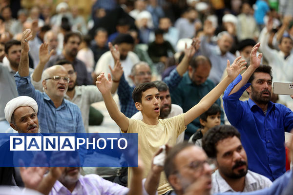 مراسم جشن میلاد پیامبر اکرم(ص) و امام جعفر صادق(ع) در حرم حضرت معصومه(س)