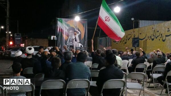 تجلی شکوه و غیرت مردم باباحیدر
