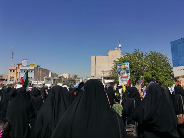 حضور پر شور مردم شهرستان کازرون در راهپیمایی روز قدس