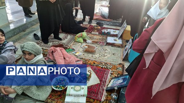 آیین چراغ برات در مزار شهیدان خلیل آباد 