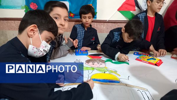 برپایی جشن طنین مقاومت در مدارس شهرستان قدس