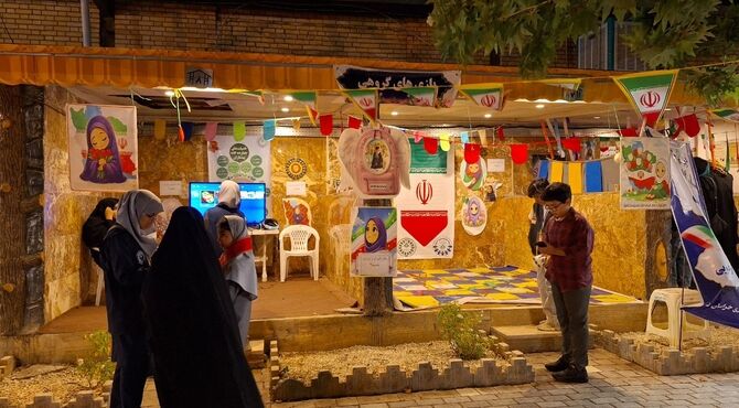 جشن بزرگ سازمان دانش‌آموزی در ناحیه ۶؛ نمایش توانمندی‌ها در قاب غرفه‌های رنگارنگ
