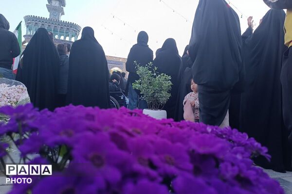 طنین اقتدار در لحظه تحویل سال نو بر فراز گنبد فیروزه ای؛ هفت سین مقاومت در پیشوا