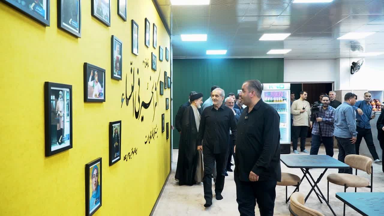 بازدید رئیس جمهور از مرکز مادر و دختری «حس خوب» در منطقه نیروگاه قم