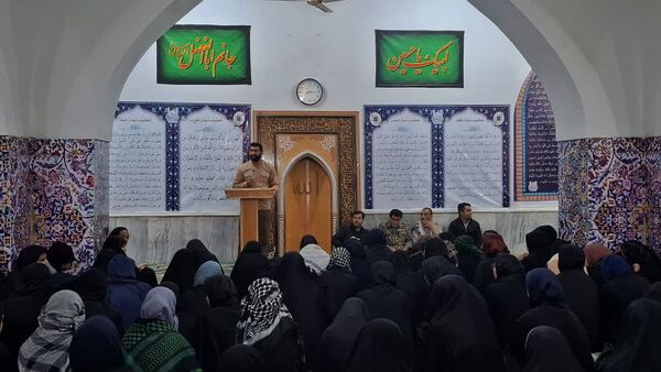 حس و حال دختران دانش‌آموز قم در اردوی راهیان نور