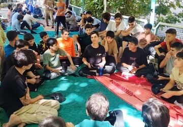 میزبانی اردوگاه مالک اشتر از نوجوانان الیگودرزی در اردوی «تا اوج»
