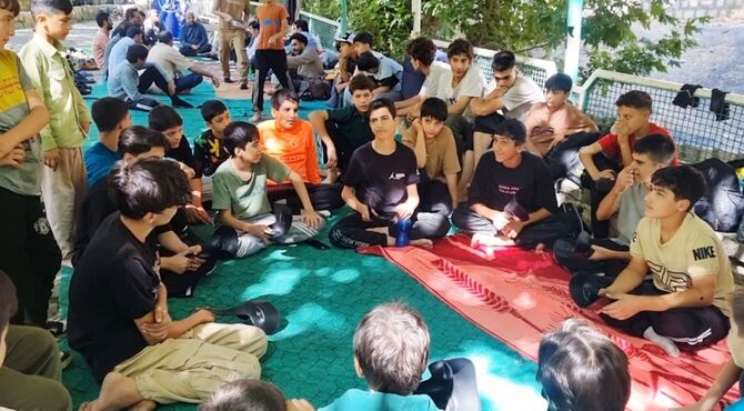 میزبانی اردوگاه مالک اشتر از نوجوانان الیگودرزی در اردوی «تا اوج»
