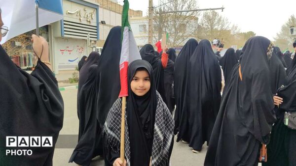 راهپیمایی روز جهانی قدس در شهرستان خلیل‌آباد 