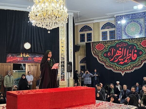 وداع با پیکر شهید گمنام 