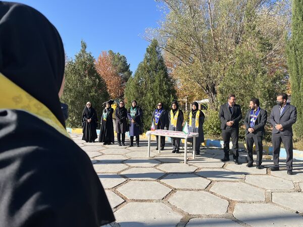 اردو تمشک در اردوگاه شهید دستغیب شیراز