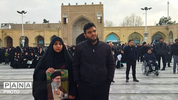شهر نیشابور مشکی پوش شد ـ ۱ 