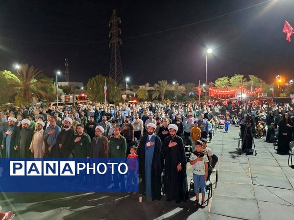  اولین اجتماع شهدا در جم