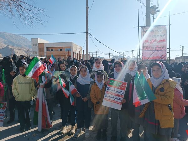 راهپیمائی یوم الله ۲۲بهمن در شهرستان آبدانان