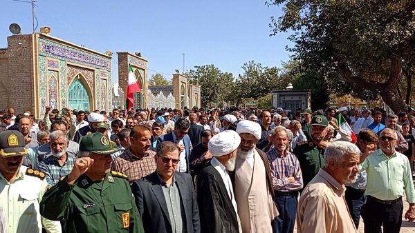 راهپیمایی جمعه خشم در کاشمر 