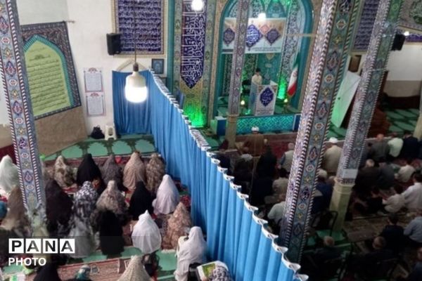 نماز جمعه‌ای با عطر ماه رمضان در شهرستان فیروزکوه