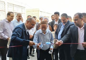 افتتاح مسجد امام جعفر صادق (ع)  هنرستان یاسایی میبد 