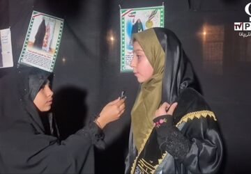 عزاداری عاشقان اباعبدالله در شب تاسوعای حسینی
