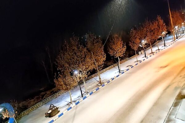 جلوه زمستانی طبیعت شهر بار نیشابور 