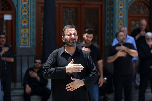 عزاداری سالروز شهادت امام حسن مجتبی(ع) در حرم حضرت معصومه(س)