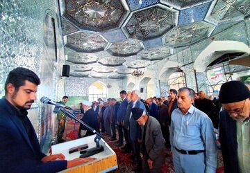 نماز جمعه در شهرستان کاشمر 