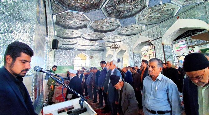 نماز جمعه در شهرستان کاشمر 