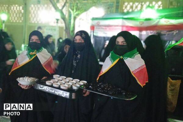 موکب هنرستان حضرت زهرا (س) به روایت تصویر