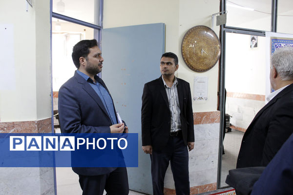 مانور بازگشایی مدارس در شهرستان گرمه 