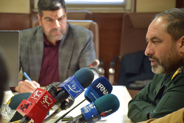 نشست خبری اجلاسیه کنگره ملی سردار شهید حاج عبدالحسین برونسی و ۲۱۶۶ شهید دیار پیشتازان انقلاب اسلامی