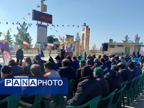 حضور پرشور مردم انقلابی شهر حسن آباد جرقویه علیا در راهپیمایی یوم الله ۲۲ بهمن
