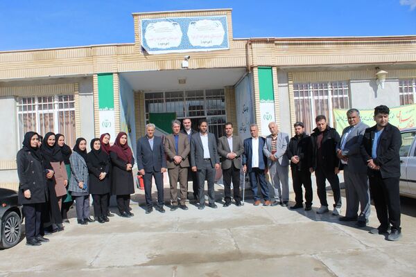 افتتاح دبستان شش کلاسه جانباز حاج عباس علی مجدی در فاروج 