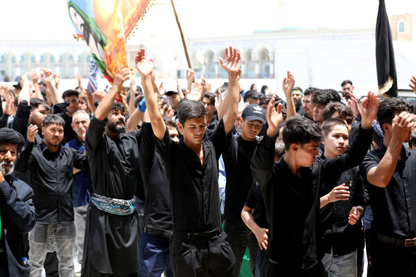 عزاداری روز تاسوعا در مسجد مقدس جمکران