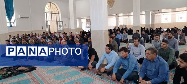 برگزاری مراسم چهلم شهدای خدمت 