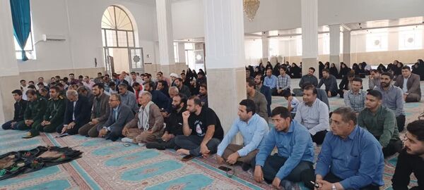 برگزاری مراسم چهلم شهدای خدمت 