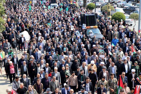 راهپیمایی روز قدس طنین آزادی خواهی برای فلسطین 