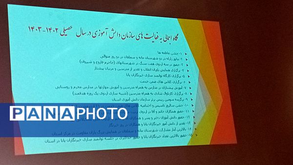 جلسه شورای برنامه‌ریزی سالانه سازمان دانش‌آموزی سملقان 